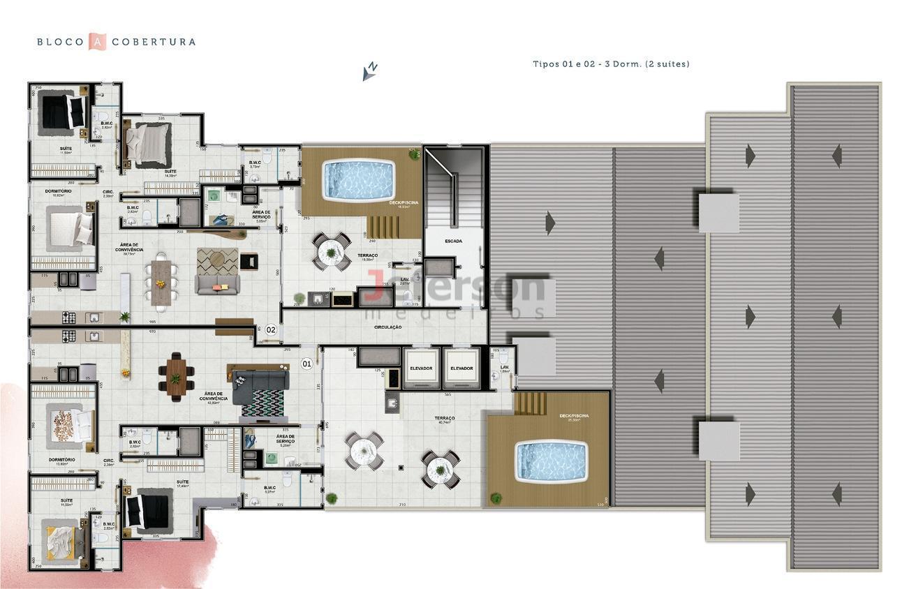 Apartamento à venda com 2 quartos, 62m² - Foto 15