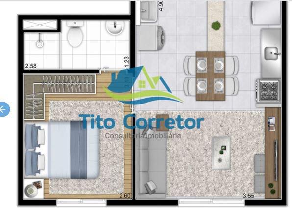 Apartamento à venda com 1 quarto, 26m² - Foto 15