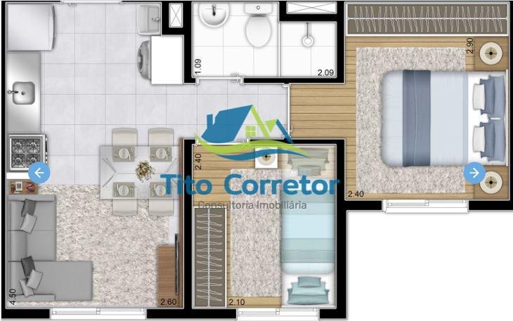 Apartamento à venda com 1 quarto, 26m² - Foto 17