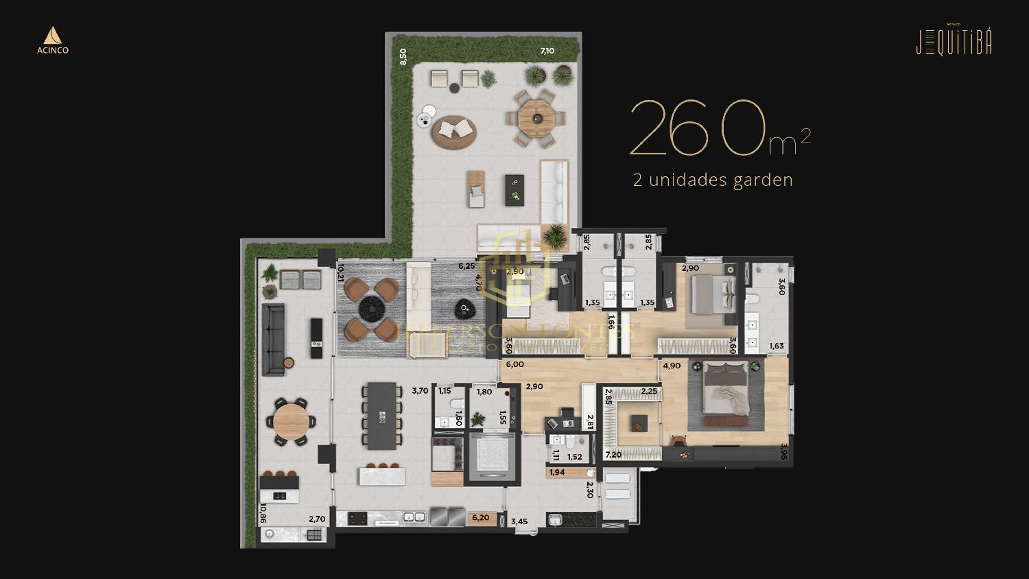 Apartamento à venda com 3 quartos, 200m² - Foto 5