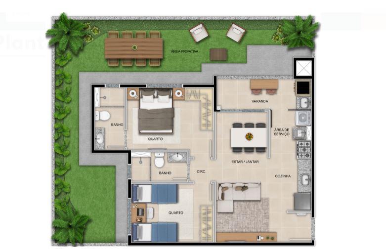 Apartamento, 2 quartos, 57 m² - Foto 8