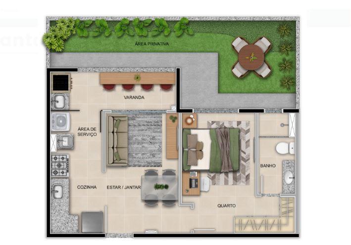 Apartamento, 2 quartos, 57 m² - Foto 9