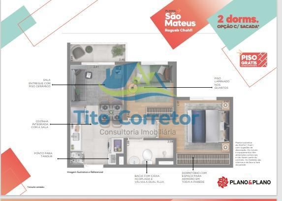 Apartamento à venda com 2 quartos - Foto 10