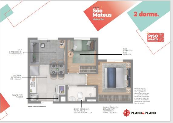 Apartamento à venda com 2 quartos - Foto 20