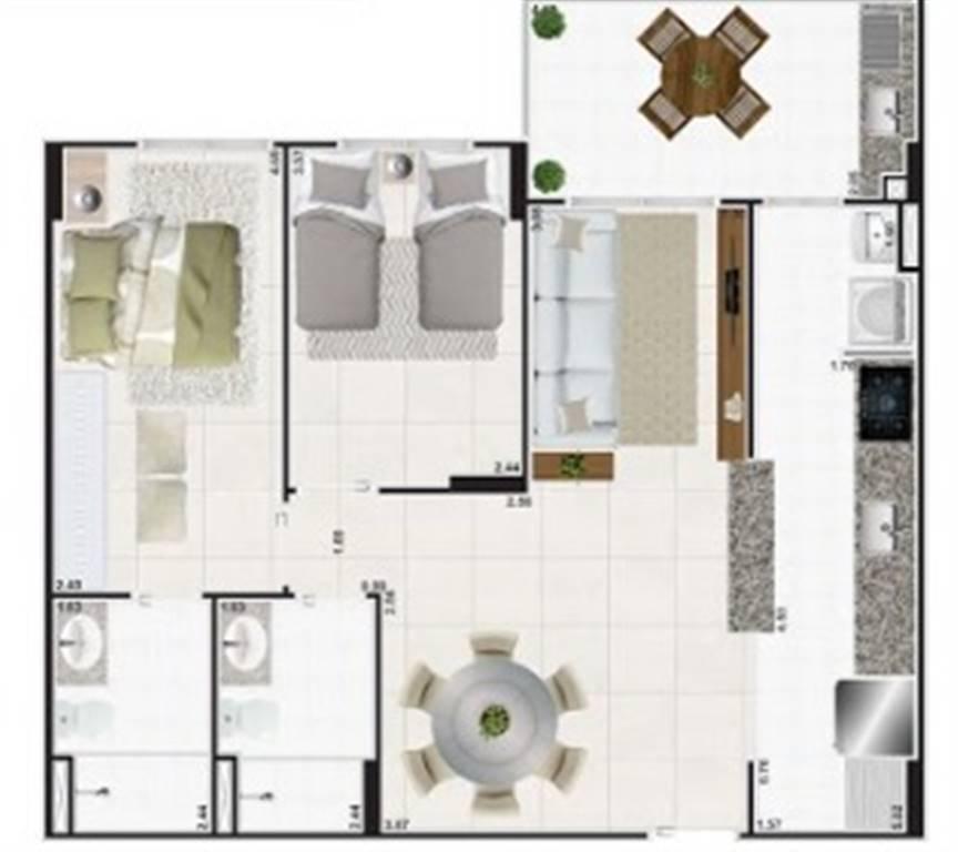 Apartamento à venda com 2 quartos, 75m² - Foto 18