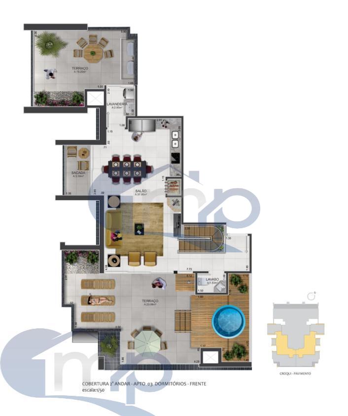 Apartamento à venda com 2 quartos, 69m² - Foto 19