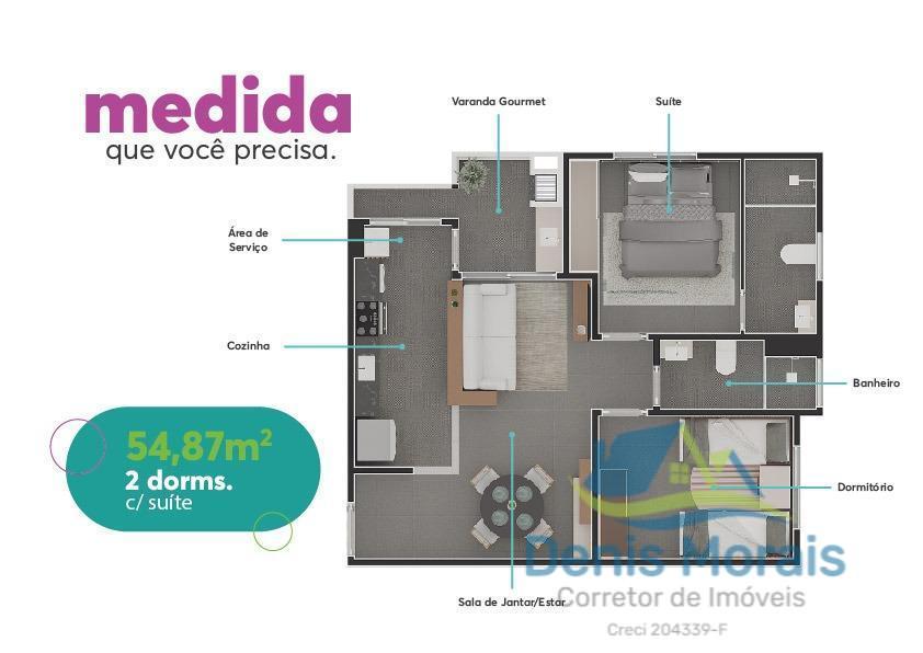 Apartamento à venda com 2 quartos, 52m² - Foto 16