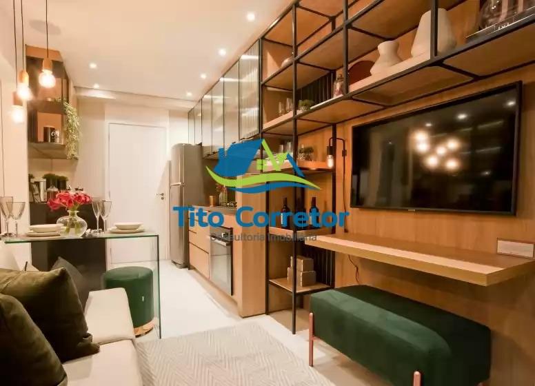 Apartamento à venda com 2 quartos, 34m² - Foto 10