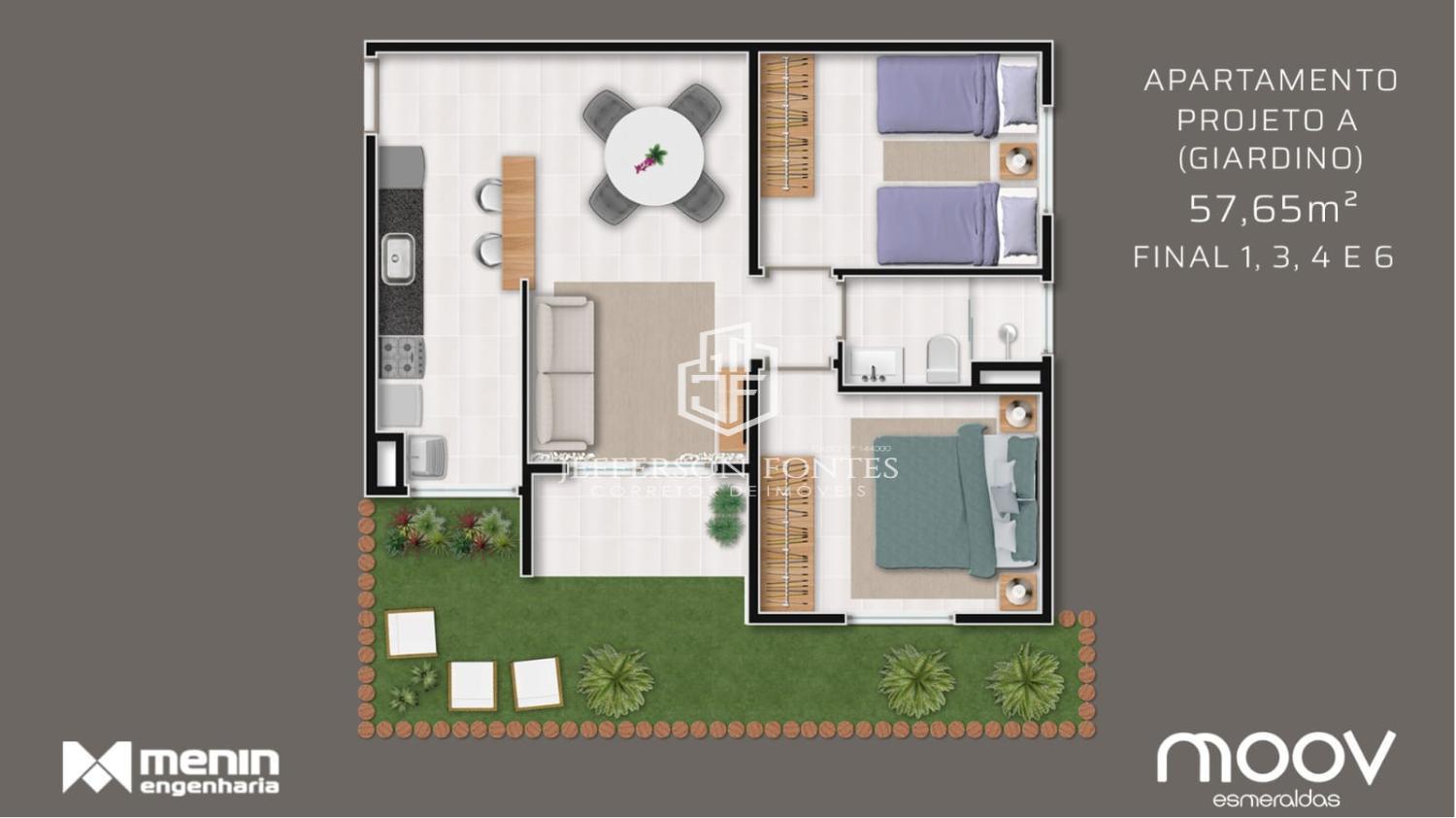 Apartamento, 2 quartos, 46 m² - Foto 15