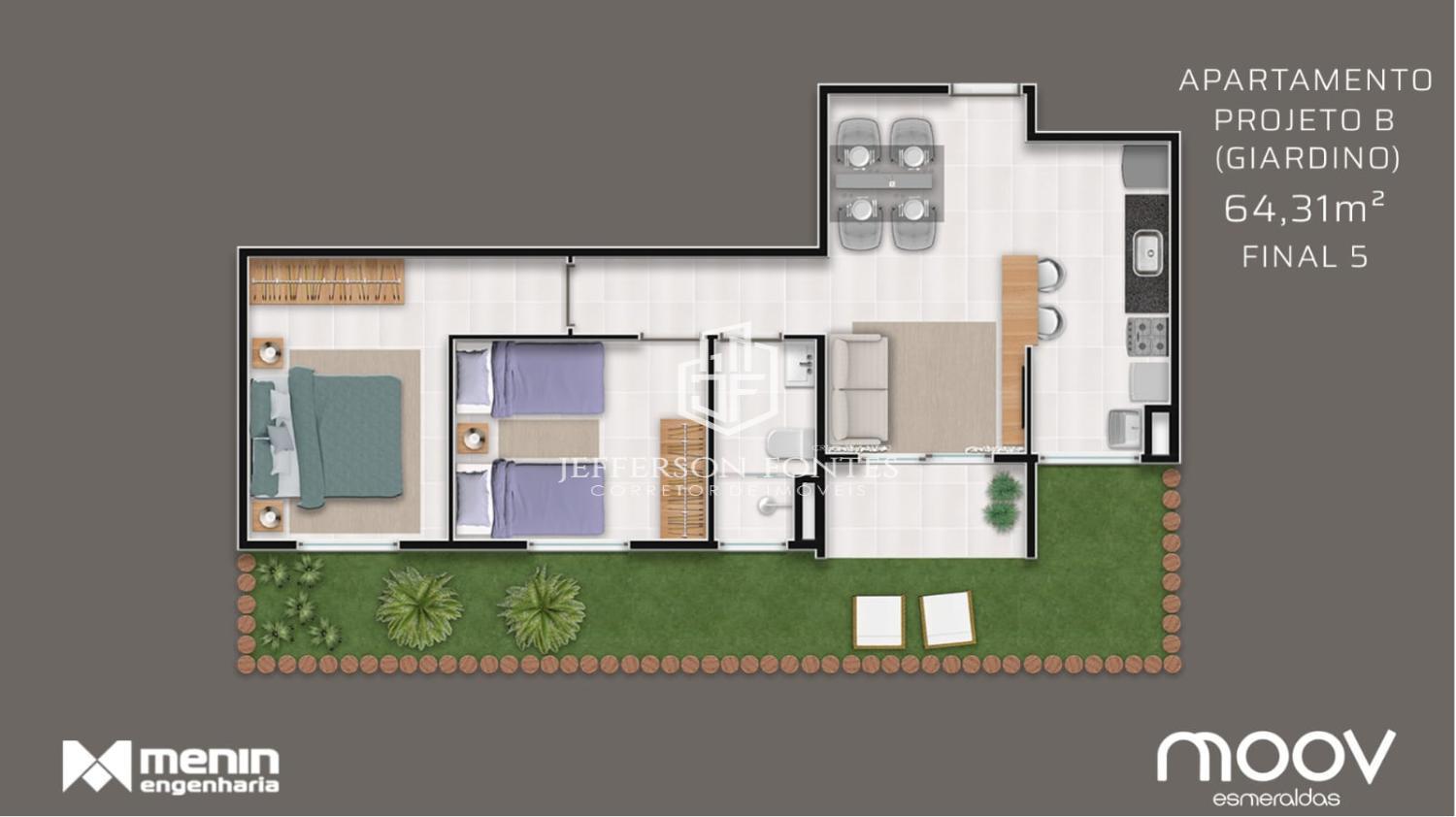 Apartamento, 2 quartos, 46 m² - Foto 13