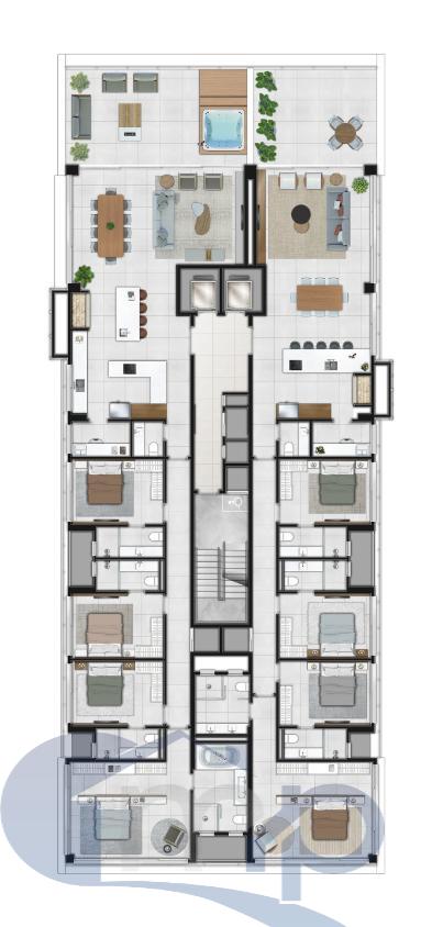 Apartamento à venda com 4 quartos, 207m² - Foto 41