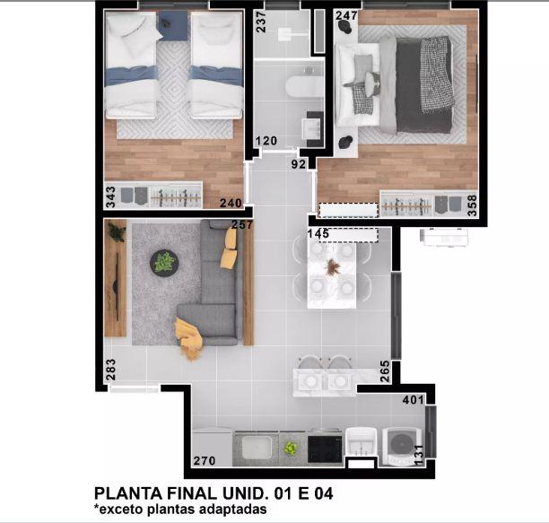 Apartamento à venda com 2 quartos - Foto 13