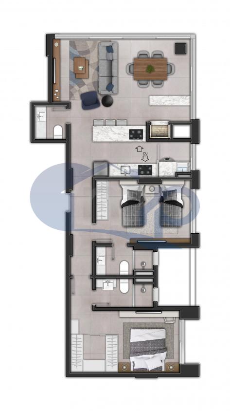 Apartamento à venda com 3 quartos, 110m² - Foto 8