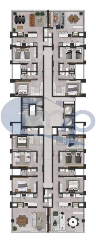 Apartamento à venda com 3 quartos, 110m² - Foto 44