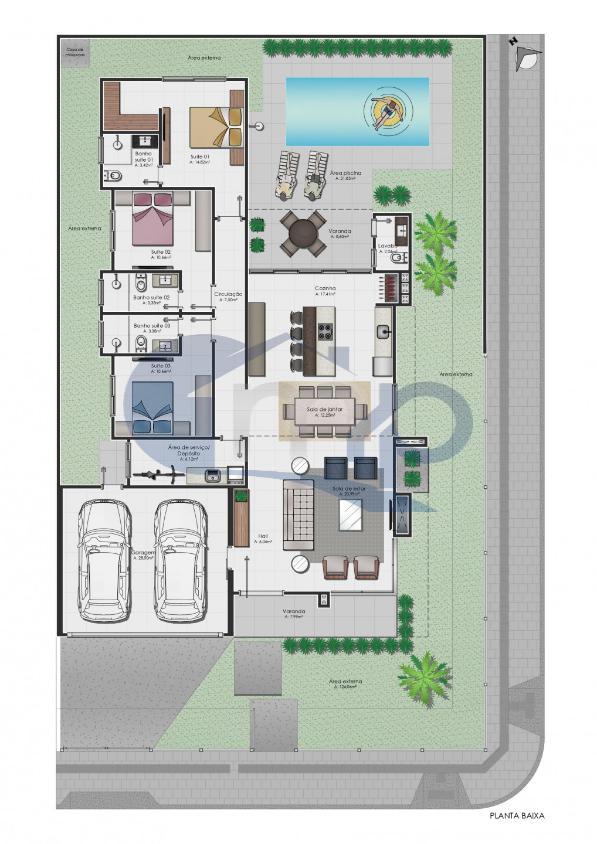 Casa à venda com 3 quartos, 195m² - Foto 4