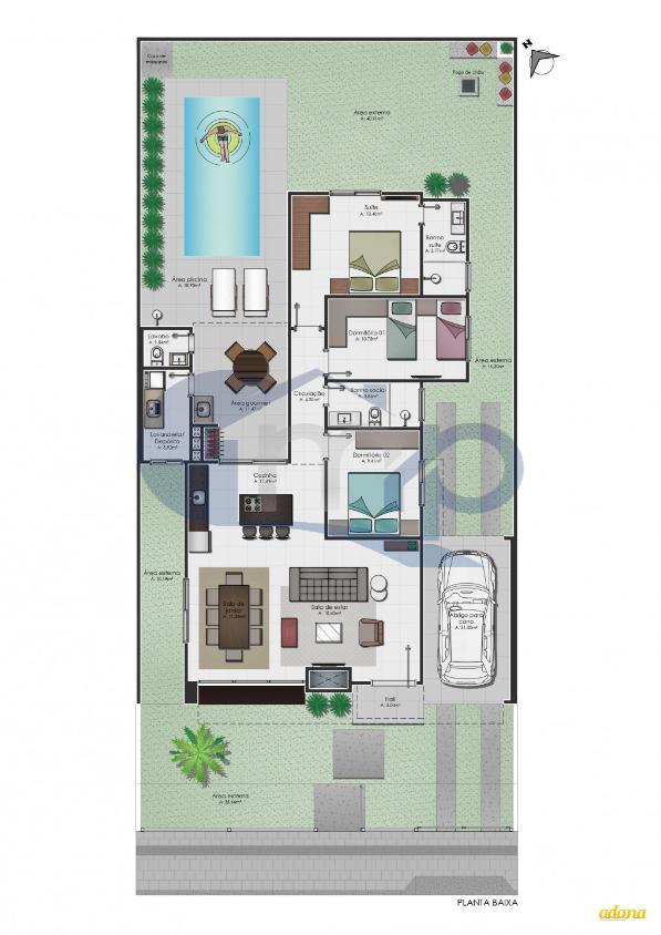 Casa à venda com 3 quartos, 146m² - Foto 3