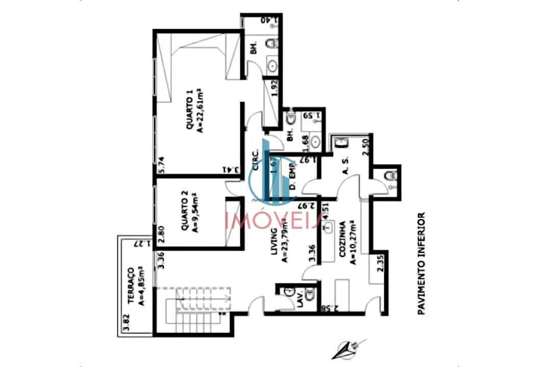 Apartamento à venda com 3 quartos, 72m² - Foto 21