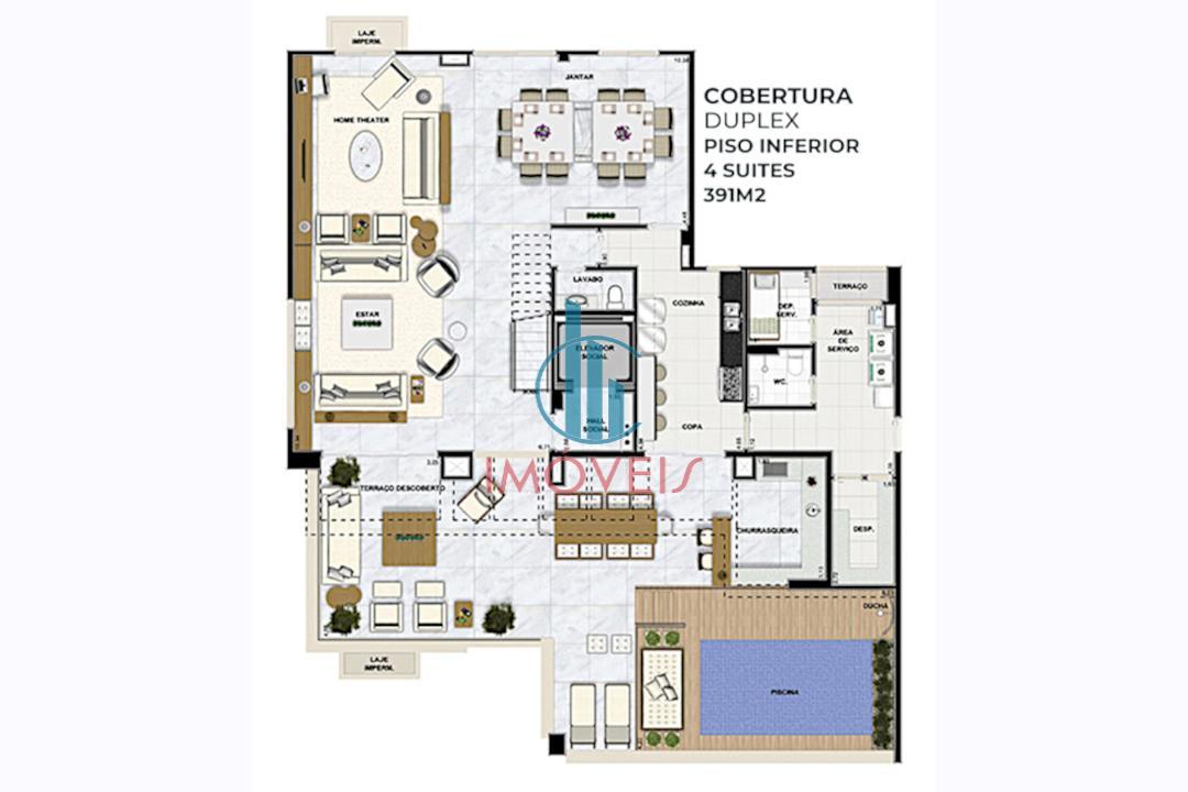 Cobertura à venda com 4 quartos, 391m² - Foto 27