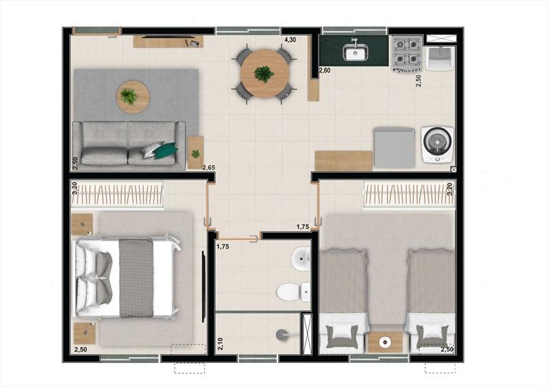 Apartamento à venda com 2 quartos, 41m² - Foto 30