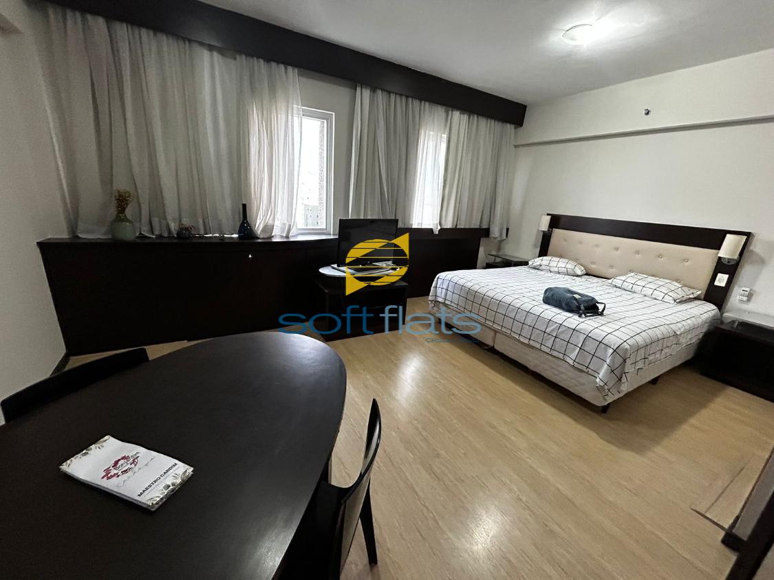 Flat/Apart Hotel à venda e aluguel com 1 quarto, 28m² - Foto 2