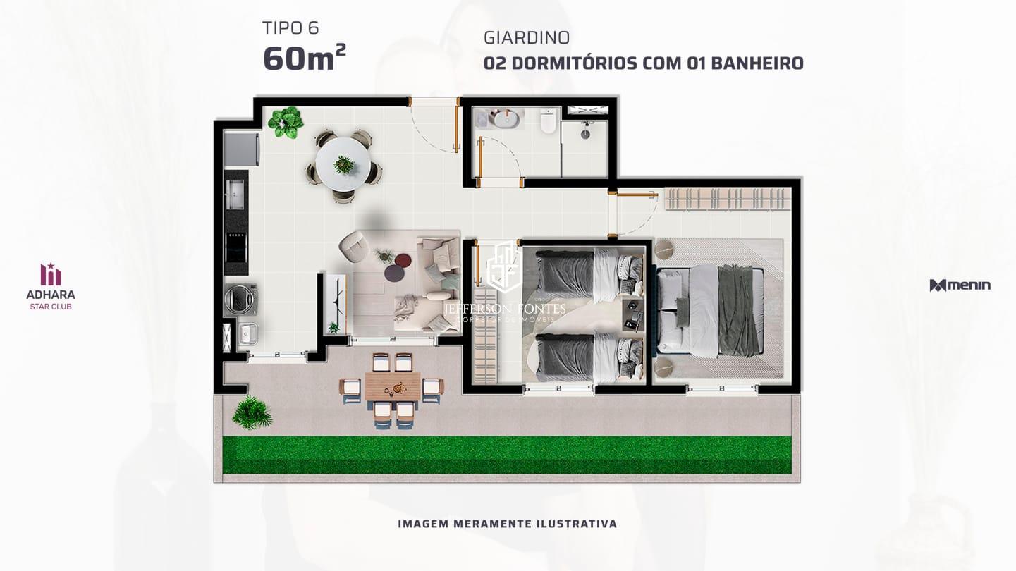 Apartamento à venda com 2 quartos, 43m² - Foto 20