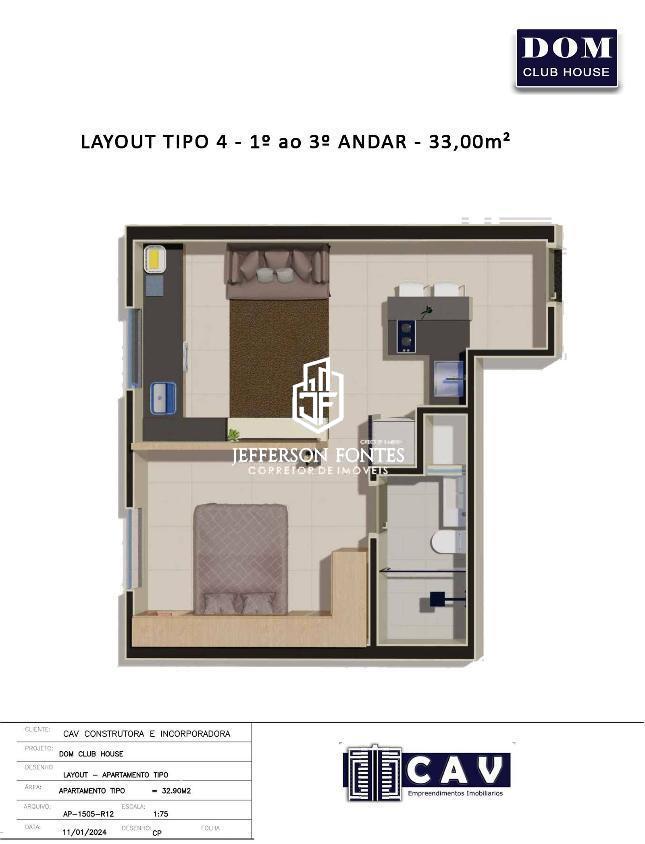 Apartamento à venda com 2 quartos - Foto 12