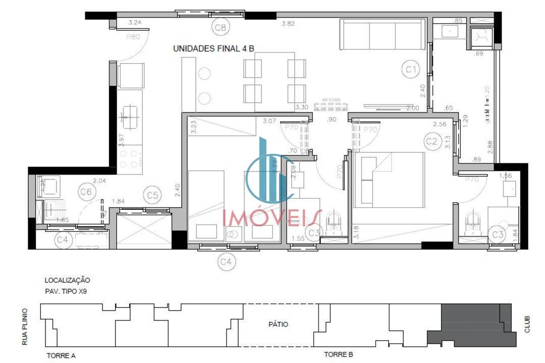 Apartamento à venda com 2 quartos, 60m² - Foto 32