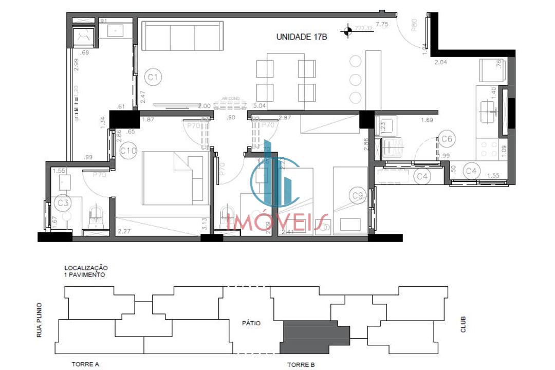 Apartamento à venda com 2 quartos, 60m² - Foto 40