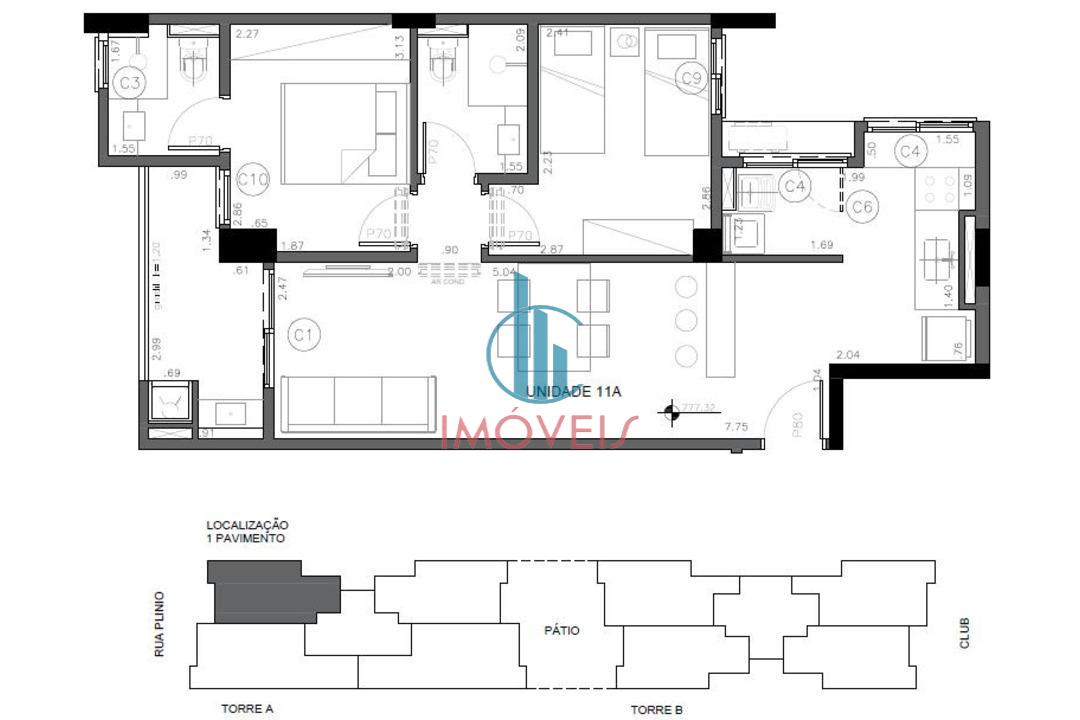 Apartamento à venda com 2 quartos, 60m² - Foto 38