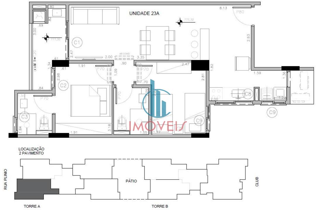 Apartamento à venda com 2 quartos, 60m² - Foto 47