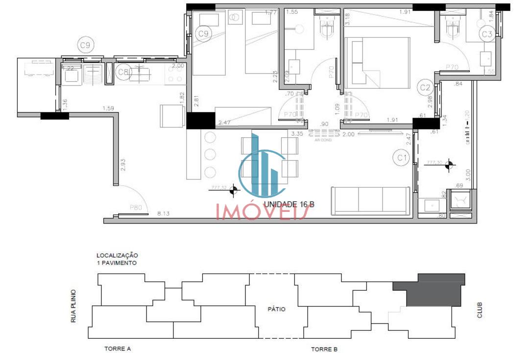 Apartamento à venda com 2 quartos, 60m² - Foto 46