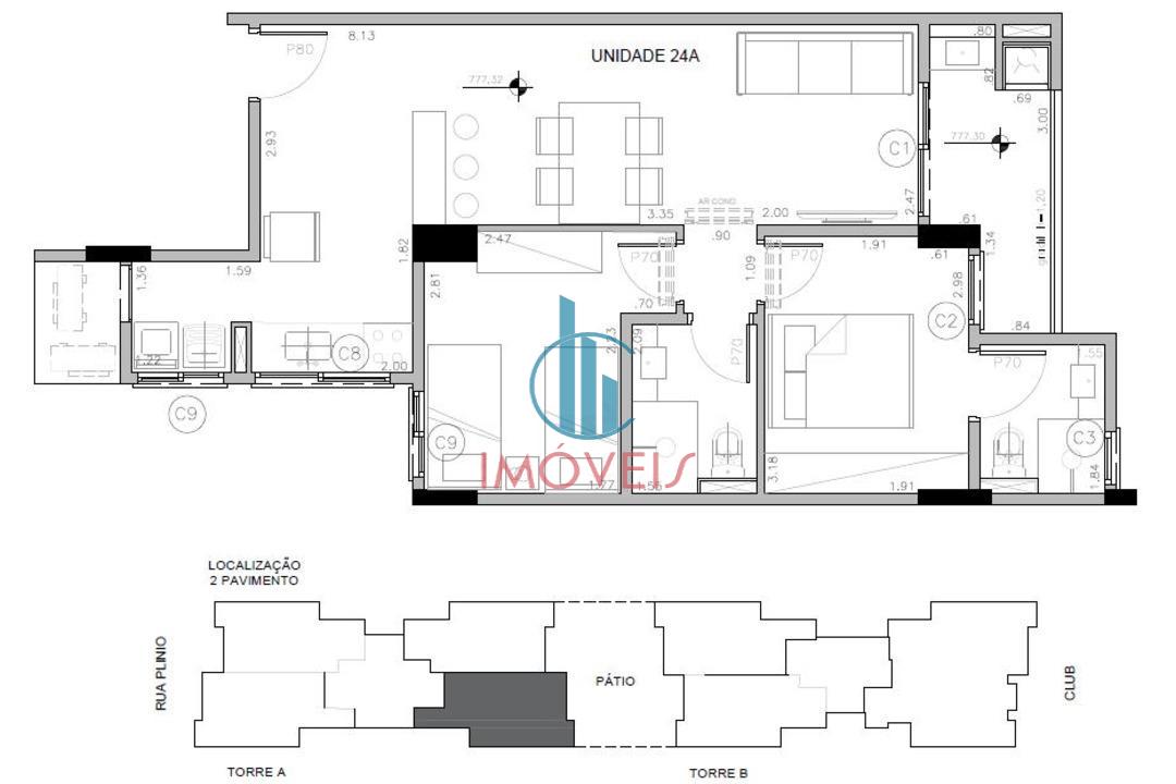 Apartamento à venda com 2 quartos, 60m² - Foto 48