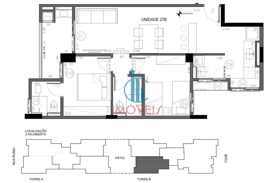 Apartamento à venda com 2 quartos, 60m² - Foto 44