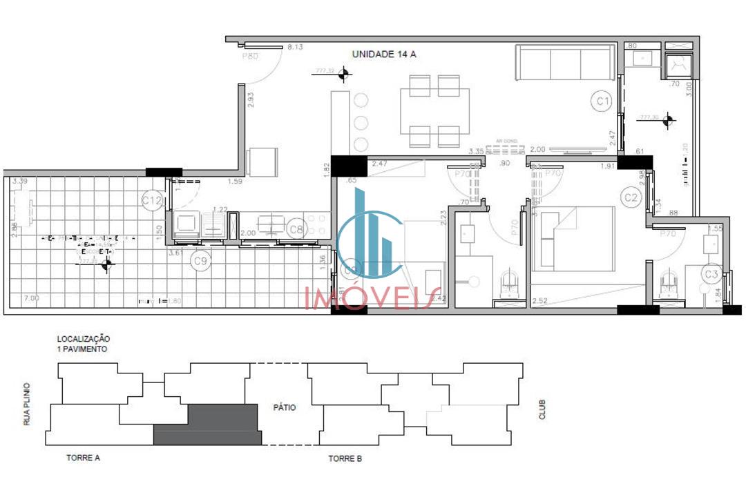 Apartamento à venda com 2 quartos, 60m² - Foto 56