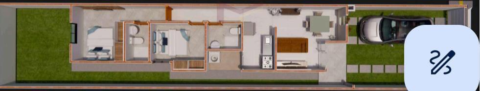 Casa, 2 quartos, 60 m² - Foto 13