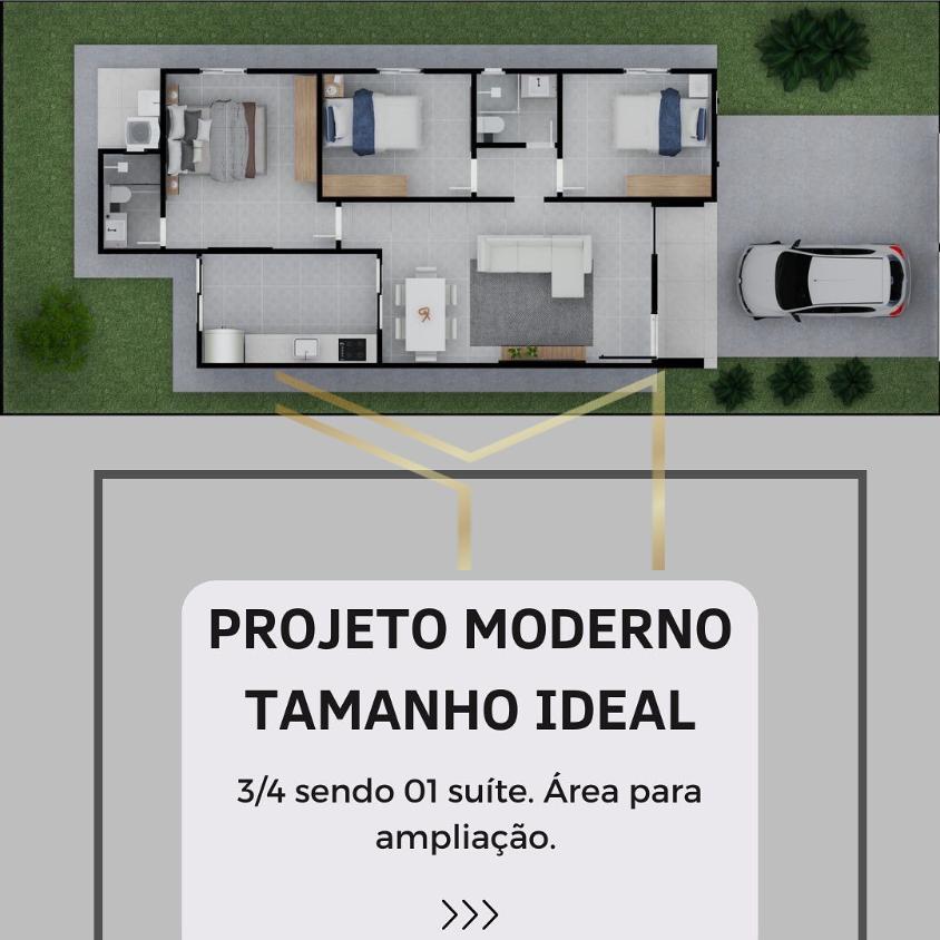 Casa à venda com 3 quartos, 80m² - Foto 7