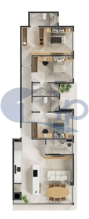 Apartamento à venda com 3 quartos, 119m² - Foto 14