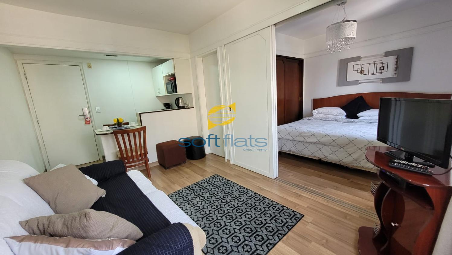 Flat/Apart Hotel para alugar com 1 quarto, 33m² - Foto 4