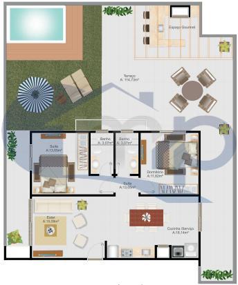 Apartamento à venda com 2 quartos, 201m² - Foto 20