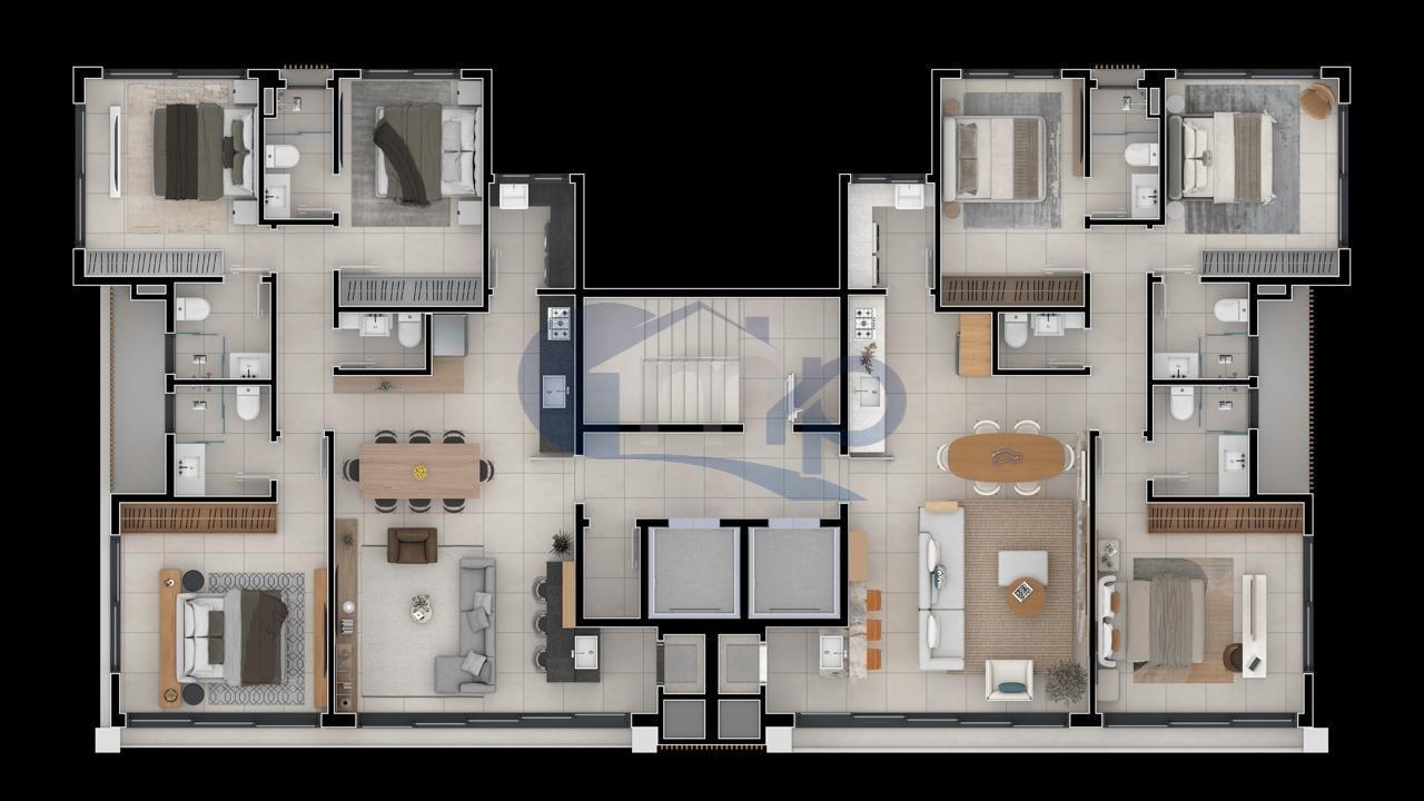 Apartamento à venda com 3 quartos, 128m² - Foto 8