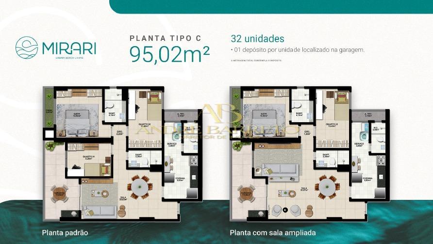 Apartamento à venda com 3 quartos, 95m² - Foto 25