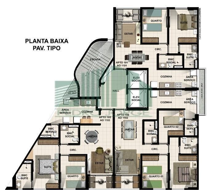 Apartamento, 2 quartos, 58 m² - Foto 8