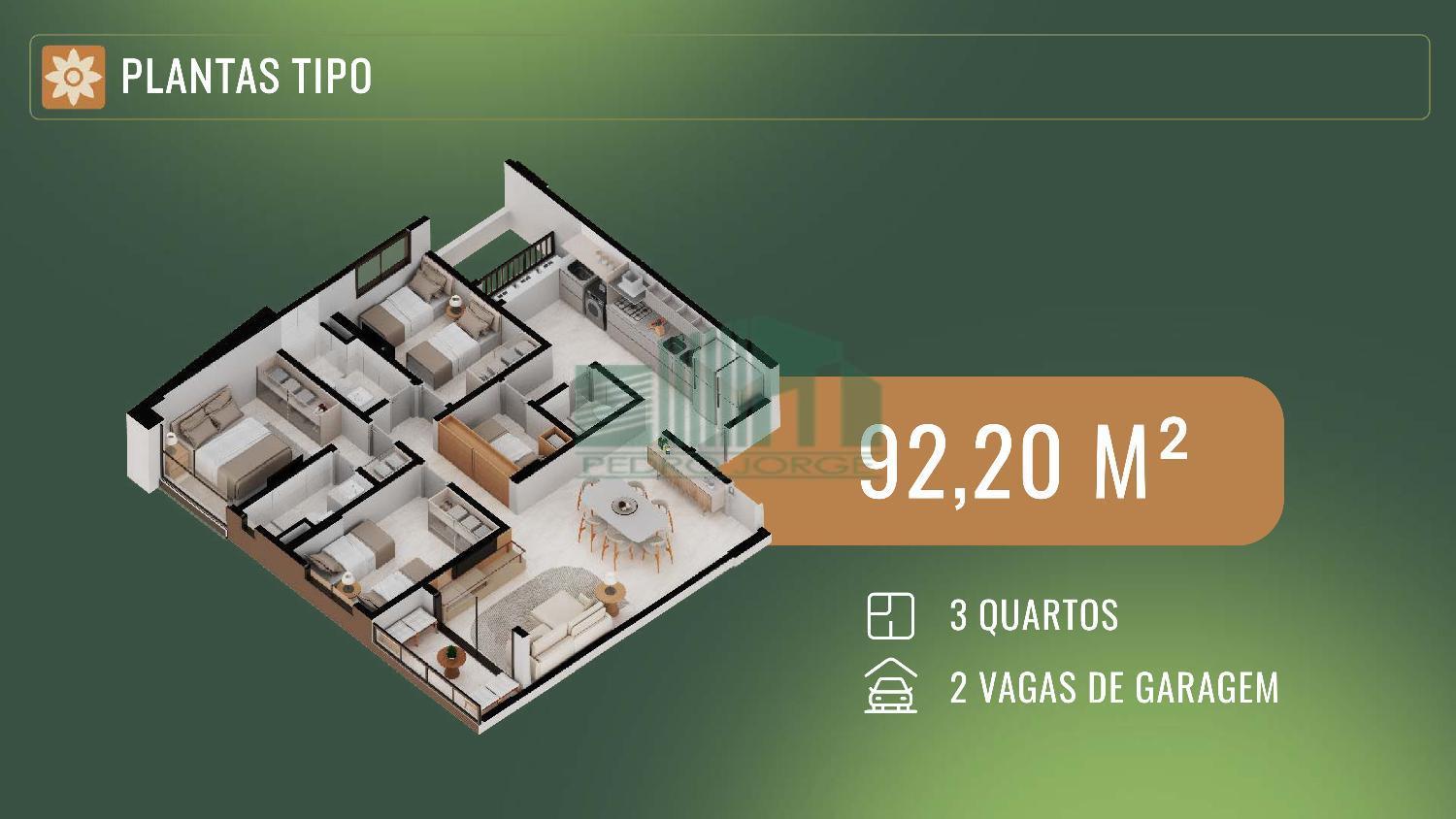 Apartamento à venda com 3 quartos, 92m² - Foto 4