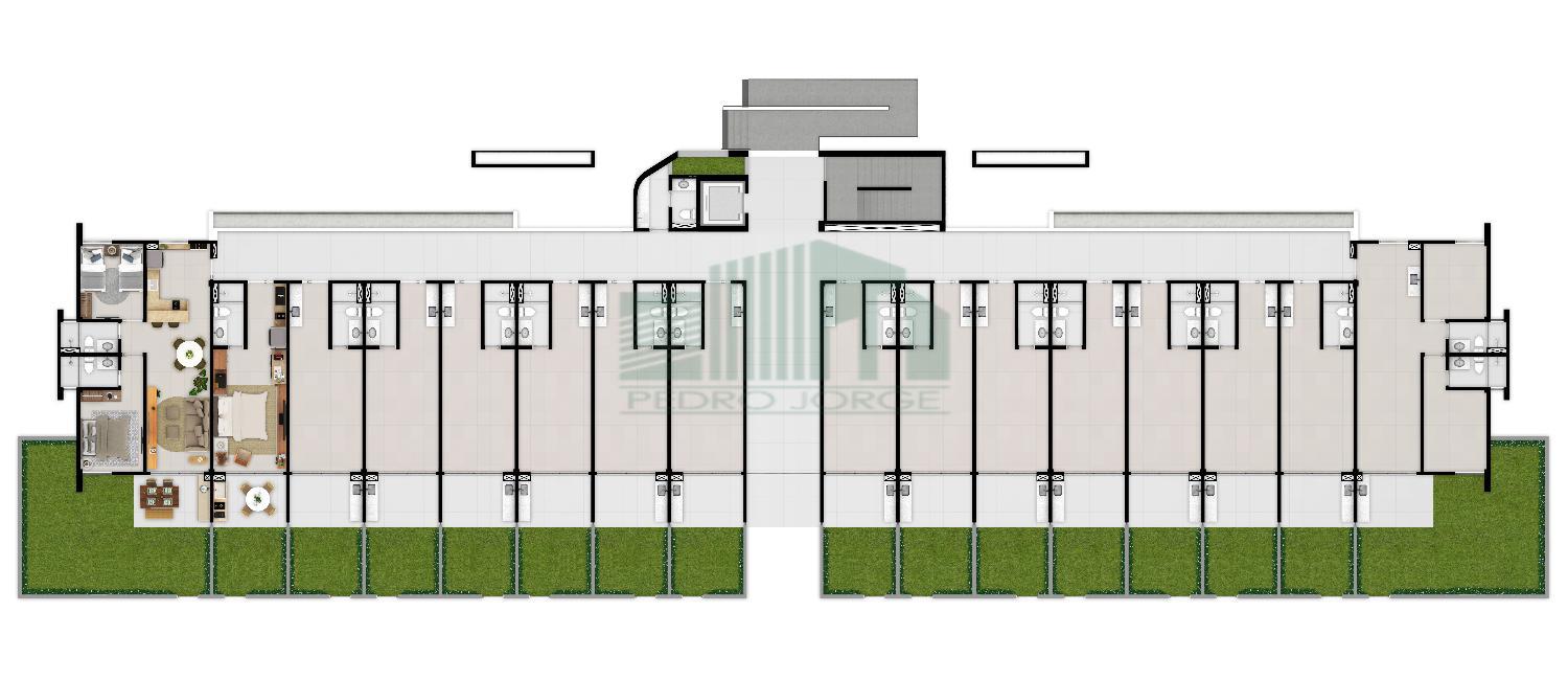 Apartamento à venda com 1 quarto, 32m² - Foto 16