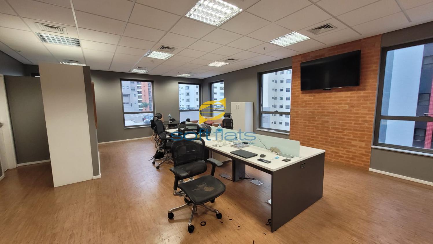 Conjunto Comercial-Sala para alugar com 2 quartos, 102m² - Foto 5