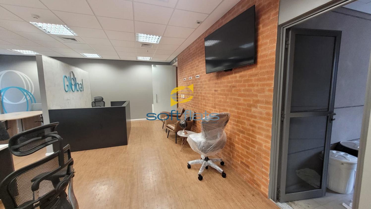 Conjunto Comercial-Sala para alugar com 2 quartos, 102m² - Foto 16