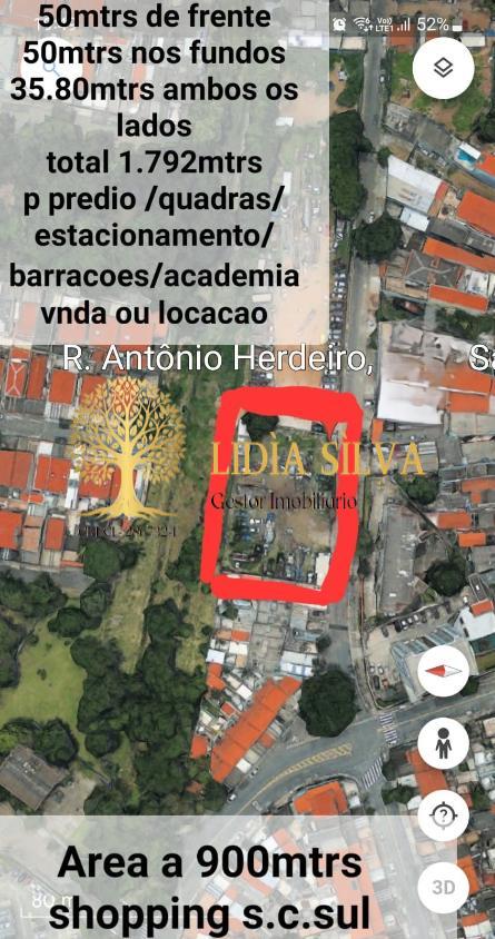 Terreno à venda e aluguel, 1792m² - Foto 1