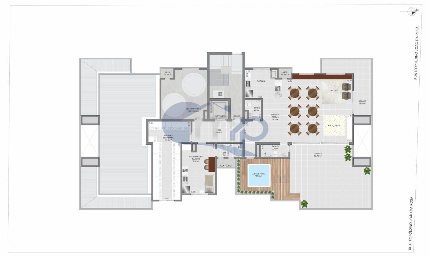 Apartamento à venda com 2 quartos, 103m² - Foto 14