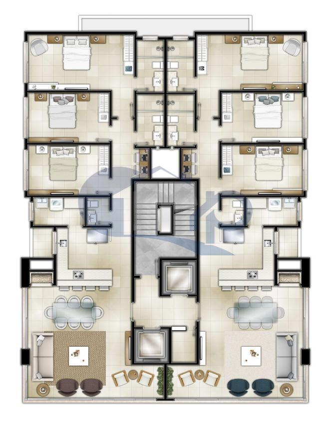 Apartamento à venda com 3 quartos, 130m² - Foto 9