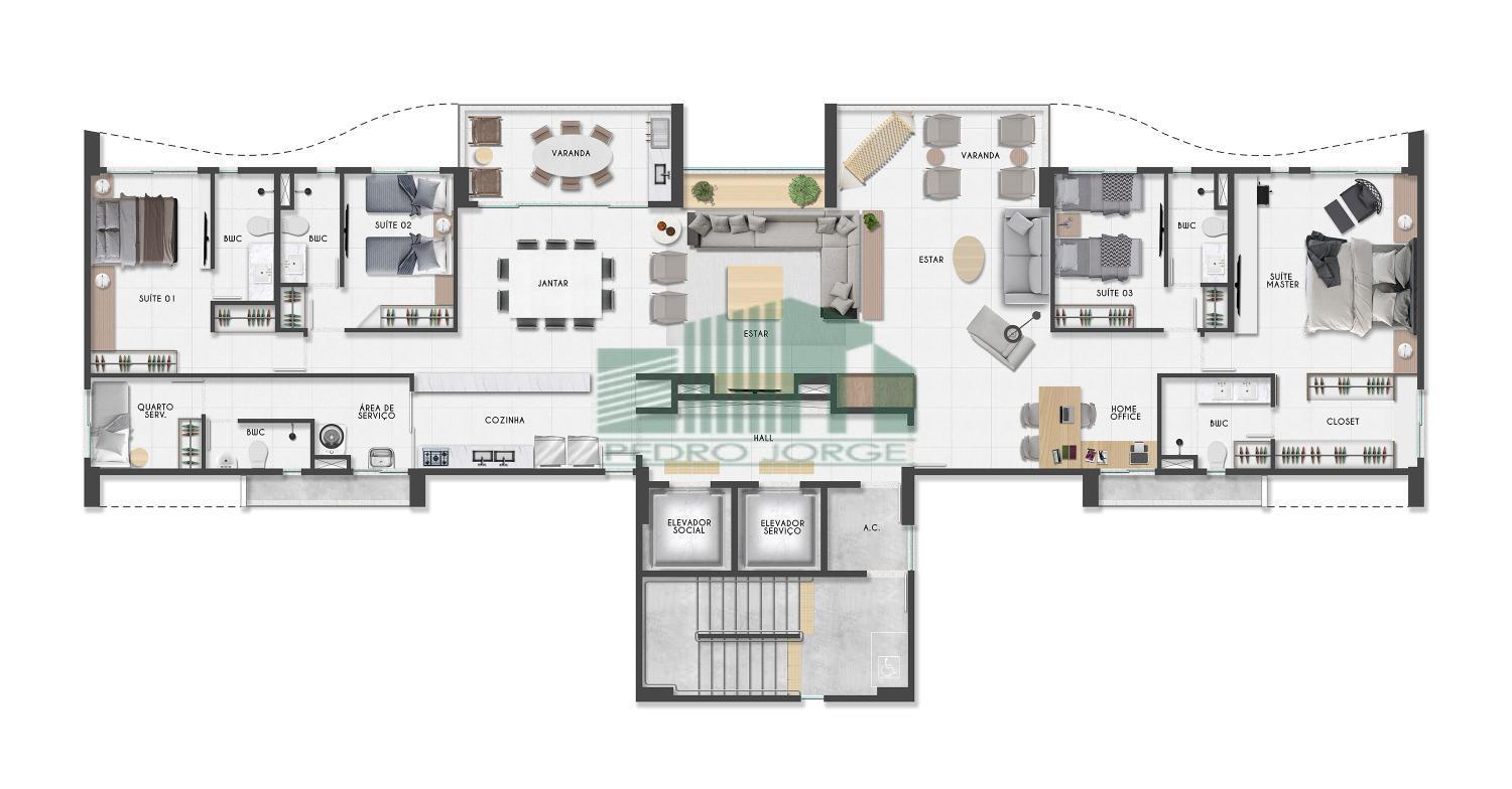 Apartamento, 3 quartos, 105 m² - Foto 22